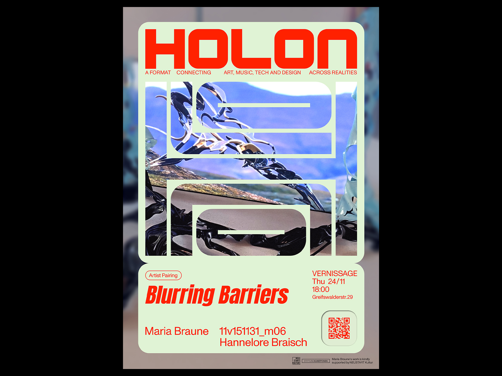 Initiated by MONOMANGO, HOLON invites you to experience a new format for art, music, tech, and design
